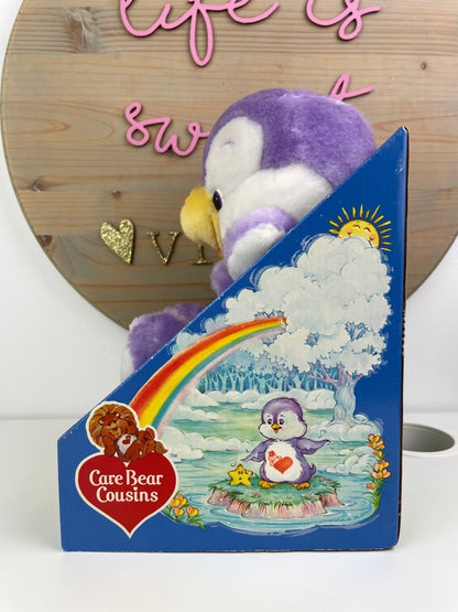 1984 American Greetings Kenner Care Bear Cousins Cozyheart Penguin NRFB