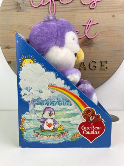 1984 American Greetings Kenner Care Bear Cousins Cozyheart Penguin NRFB