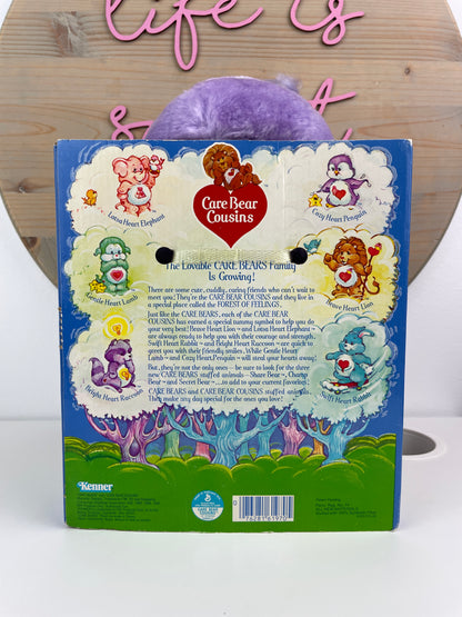 1984 American Greetings Kenner Care Bear Cousins Cozyheart Penguin NRFB