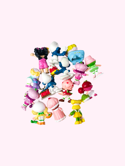 1980s Miniature PVC Mini Figures [Sold Separately]