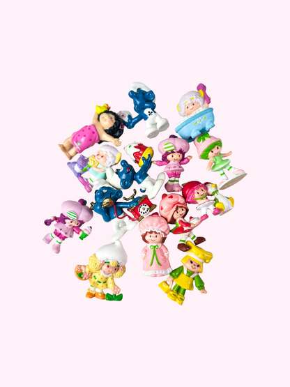 1980s Miniature PVC Mini Figures [Sold Separately]